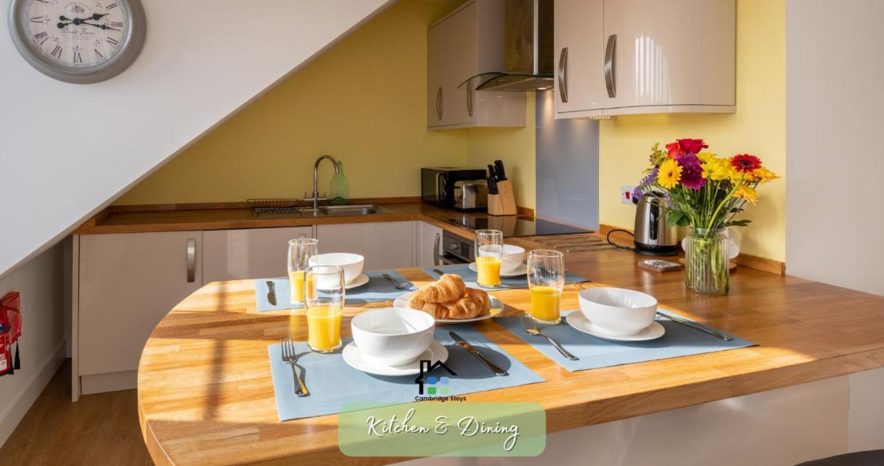 Cambridge Stays Diamond 2Br Apartment-Central-Parking-Walk To City & Train Station Buitenkant foto